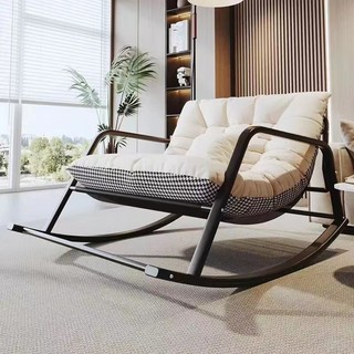 (Sẵn hàng) Ghế bập bênh đôi có gác chân ghế sofa lười phổ biến