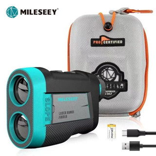 Mileseey PF260 Máy đo khoảng cách bằng laser trong sân gôn 600M Yard / M Mini 6x Kính viễn vọng Đo tốc độ Đồng hồ đo Tốc độ cho môn thể thao