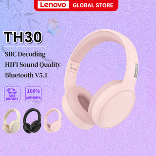 Tai Nghe Bluetooth Không Dây 5.3 Chip 5.3 Chất Lượng Cao Giảm Tiếng Ồn Tích Hợp Mic Cho Lenovo TWS TH30