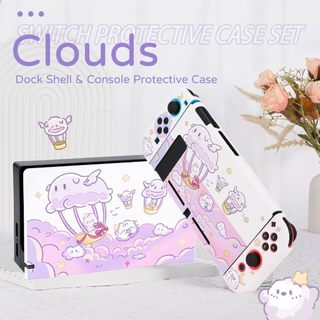 Vỏ bọc bảo vệ chống bụi chống trầy xước cho tay cầm chơi game nintendo switch / oled / lite