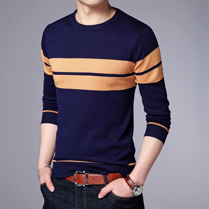 Áo len nam tay dài ấm áp mặc thường ngày