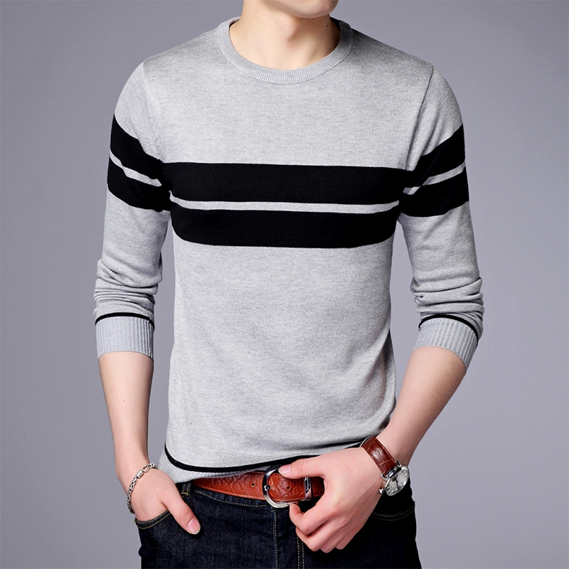 Áo len nam tay dài ấm áp mặc thường ngày