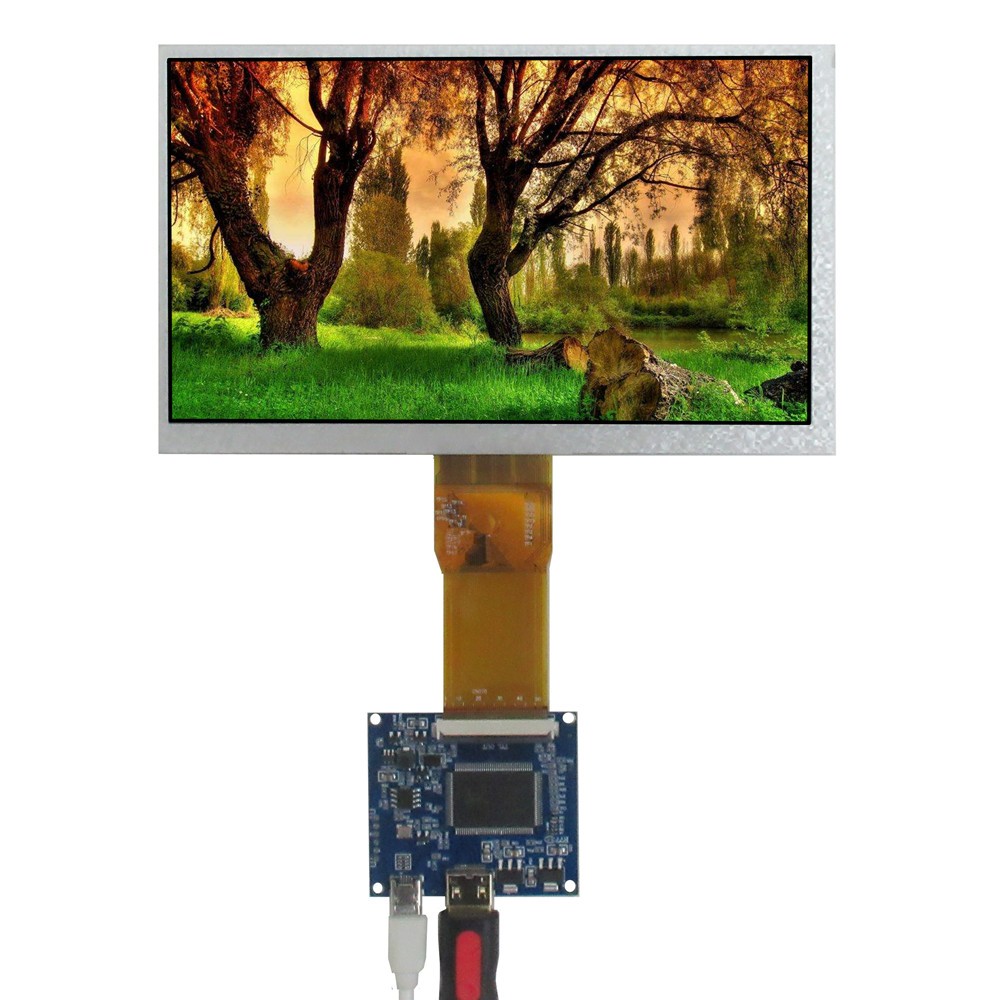 Màn Hình 7 Inch 1024 * 600 Màn Hình Màn Hình LCD Bảng Điều Khiển Trình Điều Khiển Mini HDMI-Tương Th