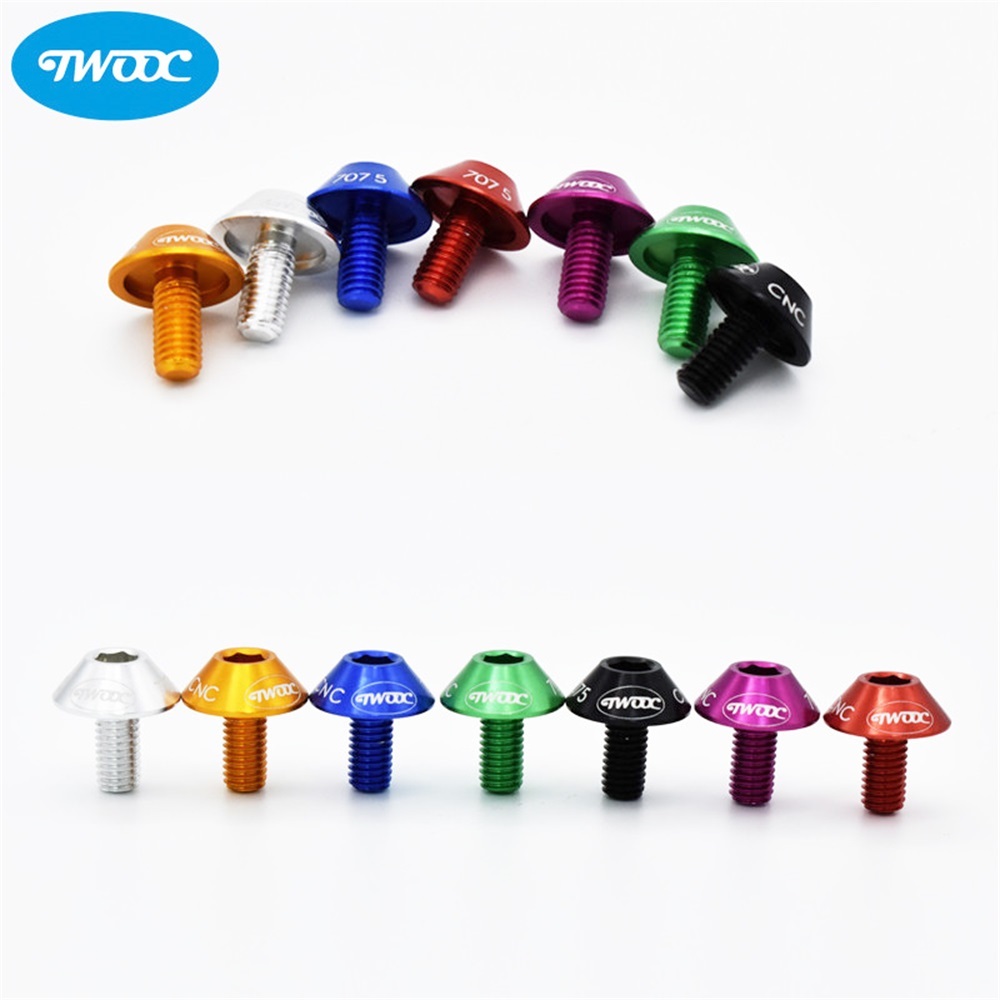 Hộp vít nhôm 12 mm cho bulong phanh xe đạp, phù hợp với cờ lê Allen 4mm