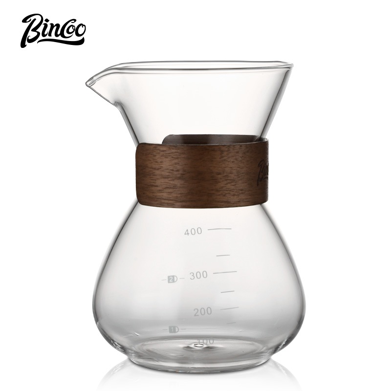 Bộ Ấm Trà / Cà Phê Bằng Thủy Tinh 400ML