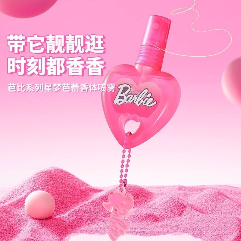 Miniso MINISO Nước Hoa Dạng Xịt Thơm Tự Nhiên Hình Búp Bê Barbie Star Dream Cao Cấp Cho Nữ