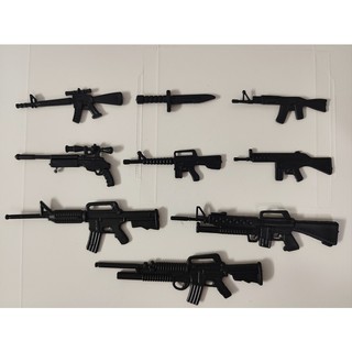 Set 9 mô hình đồ chơi nhân vật gi joe 3.75-6 "