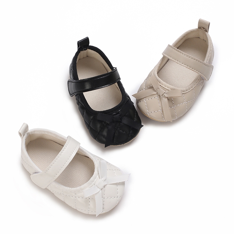 Giày Đế Cao Su Cho Bé Từ 0-18 Tháng Tuổi Giày Tập Đi Đế Cao Su Chống Trượt Cho Bé