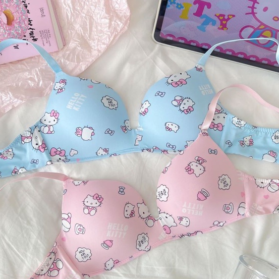 Áo Lót Nâng Ngực Không Dây Chống Trượt Kiểu Nhật Bản Dễ Thương Cho Bạn Gái