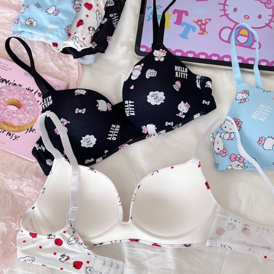 Áo Lót Nâng Ngực Không Dây Chống Trượt Kiểu Nhật Bản Dễ Thương Cho Bạn Gái