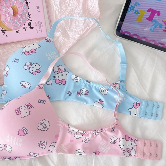 Áo Lót Nâng Ngực Không Dây Chống Trượt Kiểu Nhật Bản Dễ Thương Cho Bạn Gái