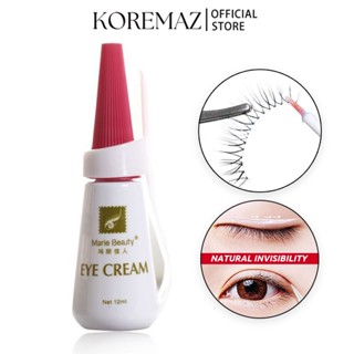 KOREMAZ Keo Dán Lông Mi Giả Lâu Trôi Không Thấm Nước Khô Nhanh Trang Điểm Chuyên Nghiệp 12g