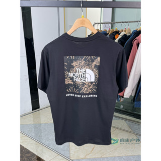 Áo Thun Thể Thao Ngắn Tay In Chữ The North Face Thời Trang Cho Cặp Đôi