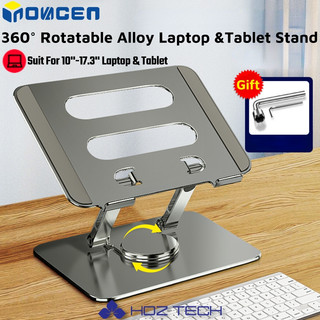 Giá đỡ laptop / máy tính bảng xoay 360 độ tiện dụng° giá đỡ máy tính bảng / laptop 9.6 '' - 17.3 '' để bàn có thể điều chỉnh và gấp gọn tiện dụng