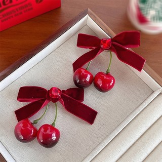Kẹp Tóc Hình Quả Cherry Dễ Thương