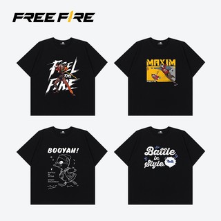 Free Fire Áo Thun Ngắn Tay In Hình Cá Tính Thời Trang