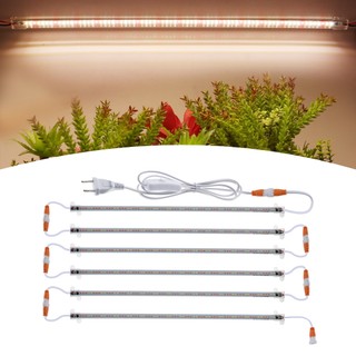 Đèn led kích thích tăng trưởng thực vật 220v 50cm 75leds chống thấm nước 1m