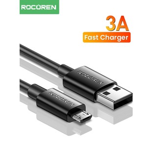 Cáp Sạc Nhanh Micro USB 3A Cho Điện Thoại Samsung Redmi Huawei Android