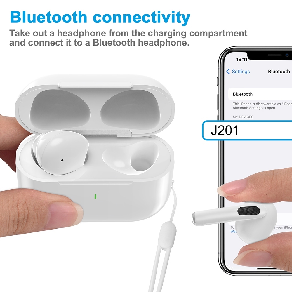 Tai Nghe Bluetooth Không Dây Goojodoq TWS Bluetooth 5.3 Giảm Tiếng Ồn HD Tích Hợp Mic Tự Động Kết Nối Cảm Ứng | BigBuy360 - bigbuy360.vn