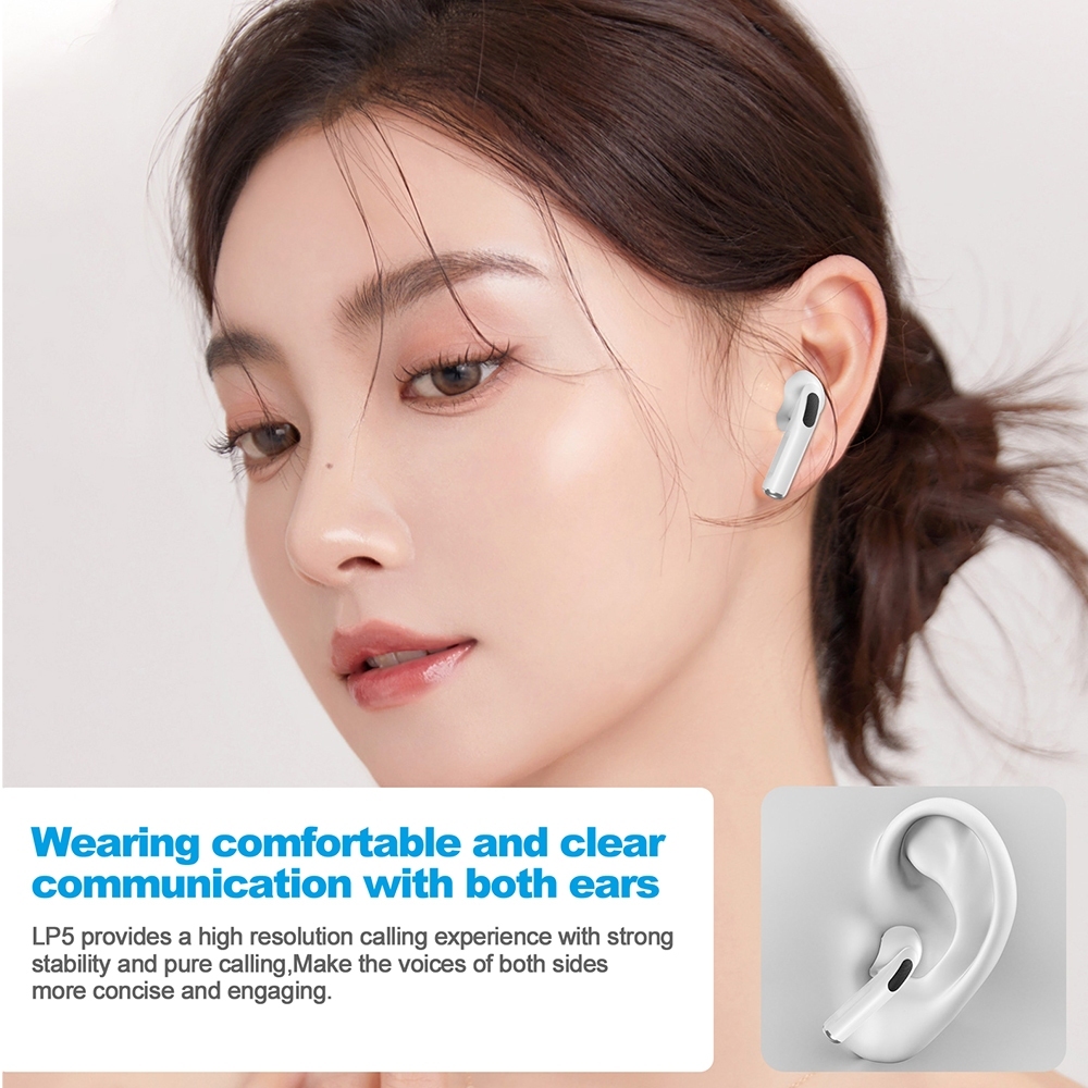 Tai Nghe Bluetooth Không Dây Goojodoq TWS Bluetooth 5.3 Giảm Tiếng Ồn HD Tích Hợp Mic Tự Động Kết Nối Cảm Ứng | BigBuy360 - bigbuy360.vn