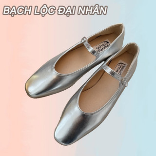 BẠCH LỘC ĐẠI NHÂN✨ Giày Đơn Giản Đế Mềm Phong Cách Cổ Tích Nhẹ Nhàng Và Đa Năng