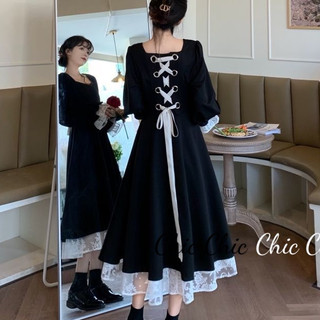 Chic Chic váy nữ Đầm Body Cho thời váy hàn quốc Trendy Dễ thương Fashion WLQ24101N7 1Z240103