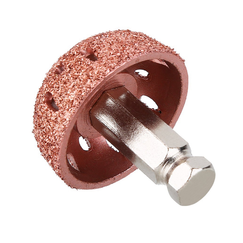 Có thể bán buôn Đầu mài sửa chữa lốp 38mm Bánh xe đánh bóng thô có thanh liên kết Vermont055 Hàng giao ngay