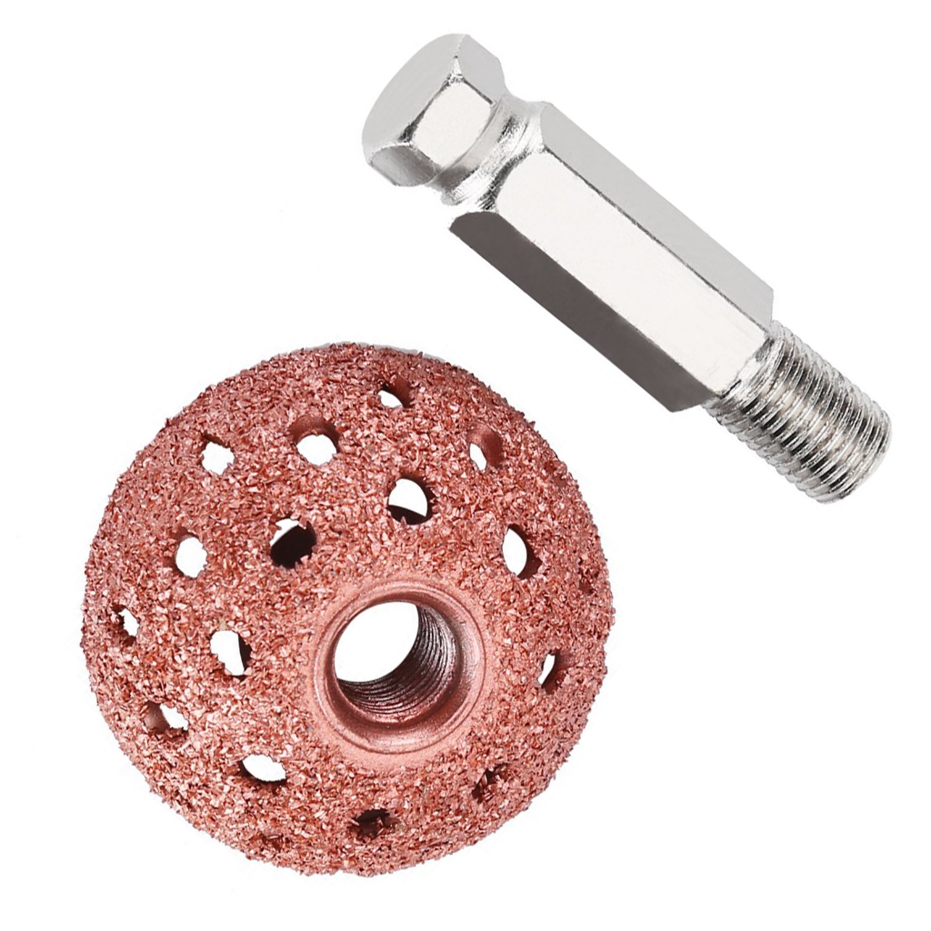 Có thể bán buôn Đầu mài sửa chữa lốp 38mm Bánh xe đánh bóng thô có thanh liên kết Vermont055 Hàng giao ngay