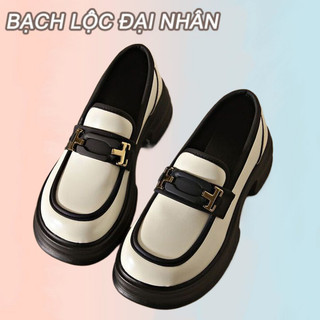 BẠCH LỘC ĐẠI NHÂN✨giày búp bê dép sandal nữ dép đi biển dép đế cao Thoải Mái Xinh Xắn Đàn hồi tốt Độn đế Lịch sự Lịch lãm