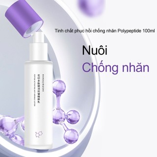 Tinh Chất Dưỡng Da HANAJIRUSHI Polypeptide Phục Hồi Chống Nếp Nhăn Dưỡng Ẩm 100ml