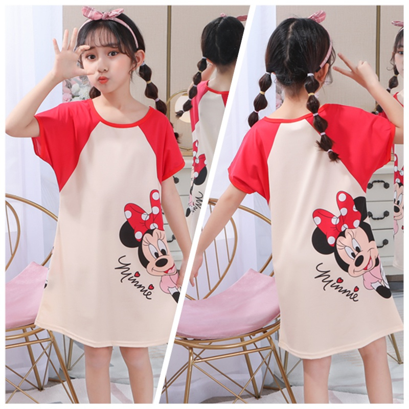 Đầm Ngủ Siêu Nhẹ Dễ Thương Xinh Xắn Dành Cho Bé Gái