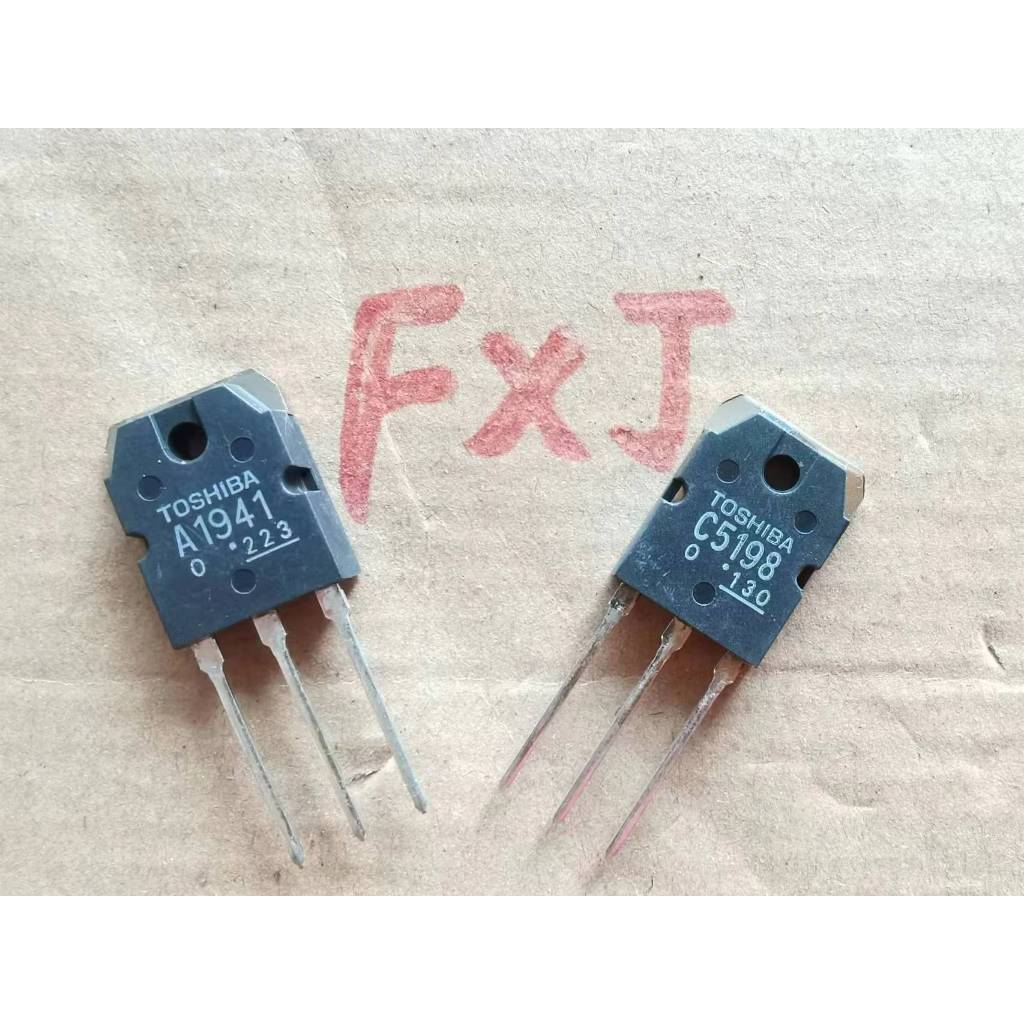 Cặp âm thanh 2SA1941 + 2SC5198) ((1 Ống khuếch đại công suất A1941 C5198 TO-3P pxc4 ((1 Cặp) 2SA1941