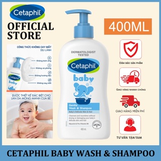 Sữa tắm gội 2in1 dịu nhẹ cho bé CETAPHIL BABY GENTLE WASH & SHAMPOO 400ML