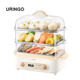 Nồi hấp điện 3 tầng dung tích lớn 18l đa năng tiện dụng