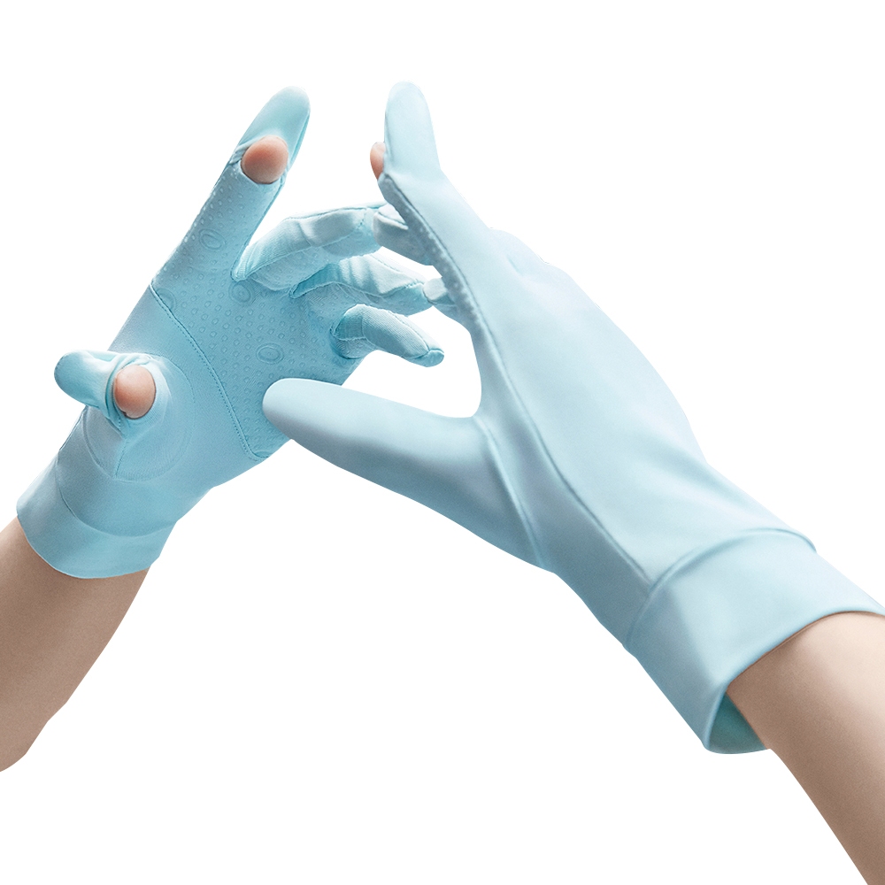 OhSunny Găng tay chống nắng vải mỏng thoáng khí cho nữ