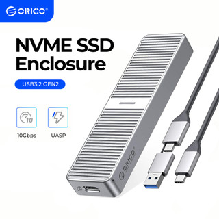 Orico thiết bị kết nối ổ cứng ngoài ssd m.2 nvme sang usb c usb 3.2 / 3.1 gen 2 sang nvme pci-e m-key ssd thông minh