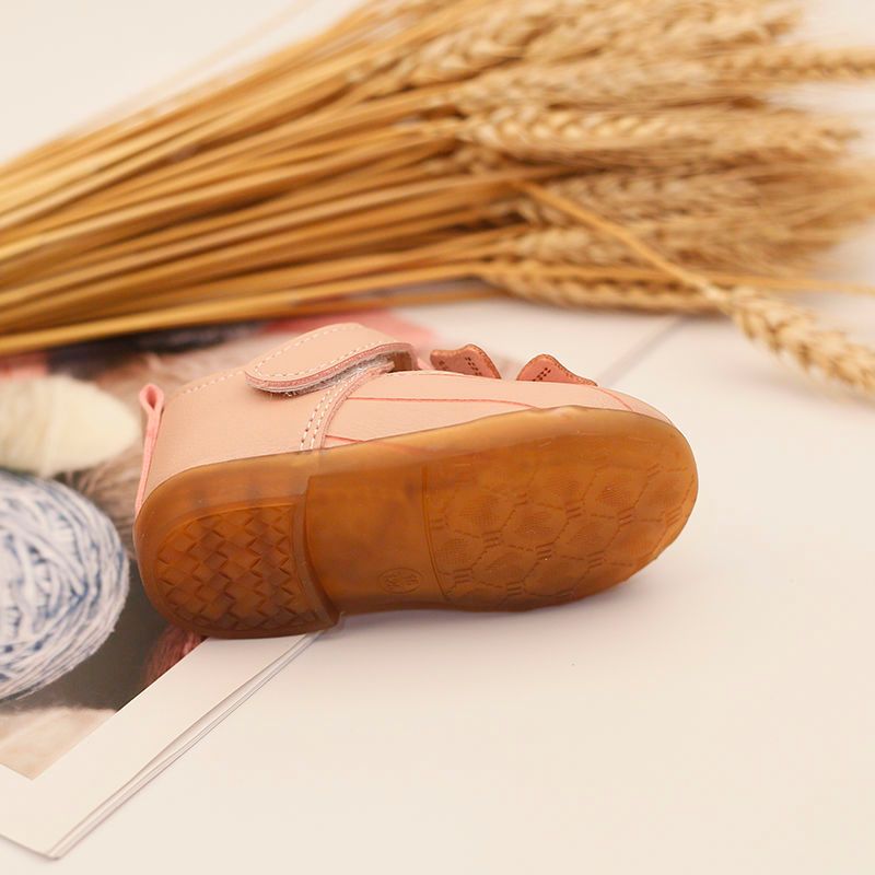 Giày Công Chúa Đế Mềm Đính Hoa Thời Trang Xuân Hè Cho Bé Gái 0-4 Tuổi