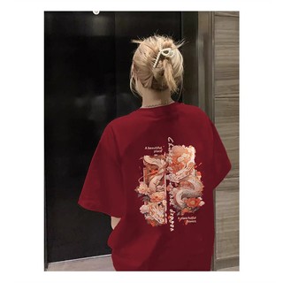 QuanQuanMa 100% cotton ngắn tay áo t-shirt nữ Hàn Quốc lỏng lẻo Unisex Women Top
