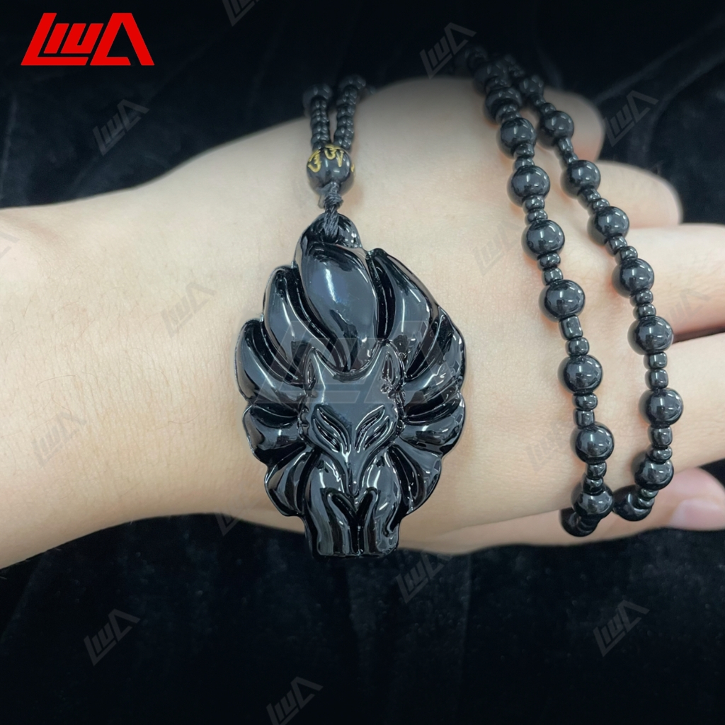 Hồ ly Dây Chuyền Mặt Hình Cáo Chín Đuôi Chính Hãng