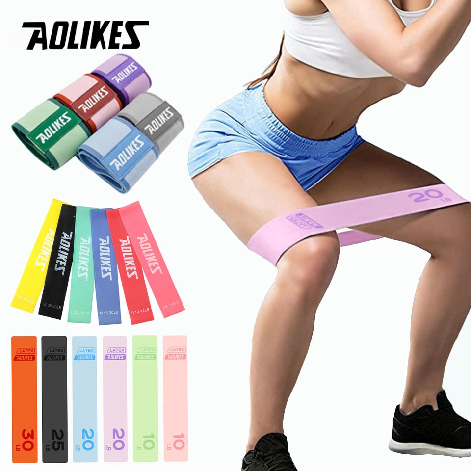 Dây Mini Band Lẻ Dây Cao Su Kháng Lực Aolikes Tập Kháng Lực