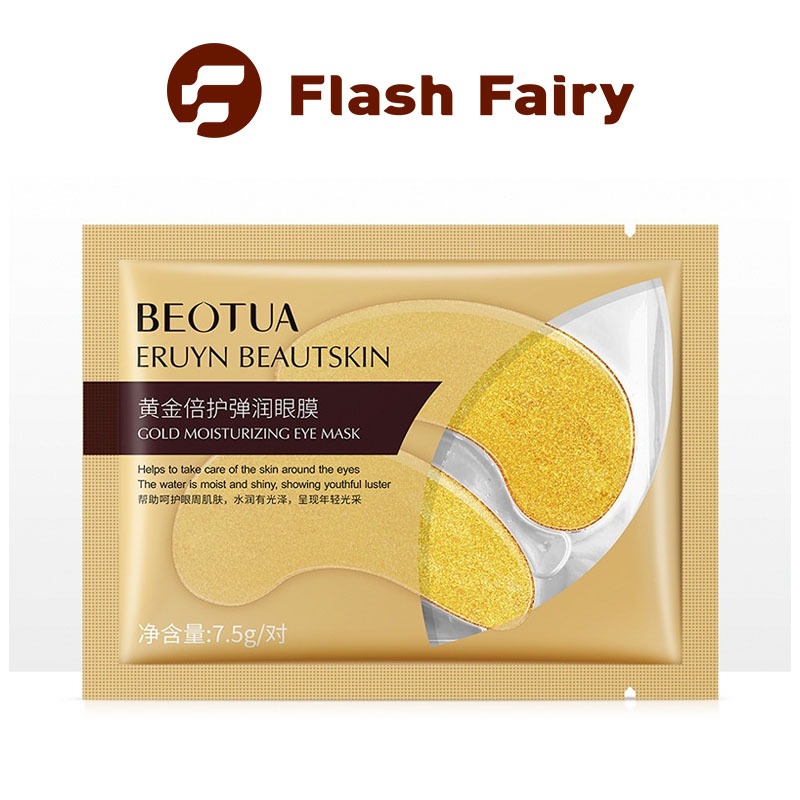 Gold butterfly elastic repair eye mask mặt nạ dưỡng ẩm cho mắt dark eye vision sticker chăm sóc mắt