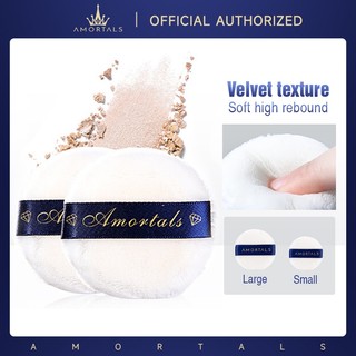 Set 2 mút trang điểm AMORTALS đánh phấn phủ cao cấp chuyên dụng
