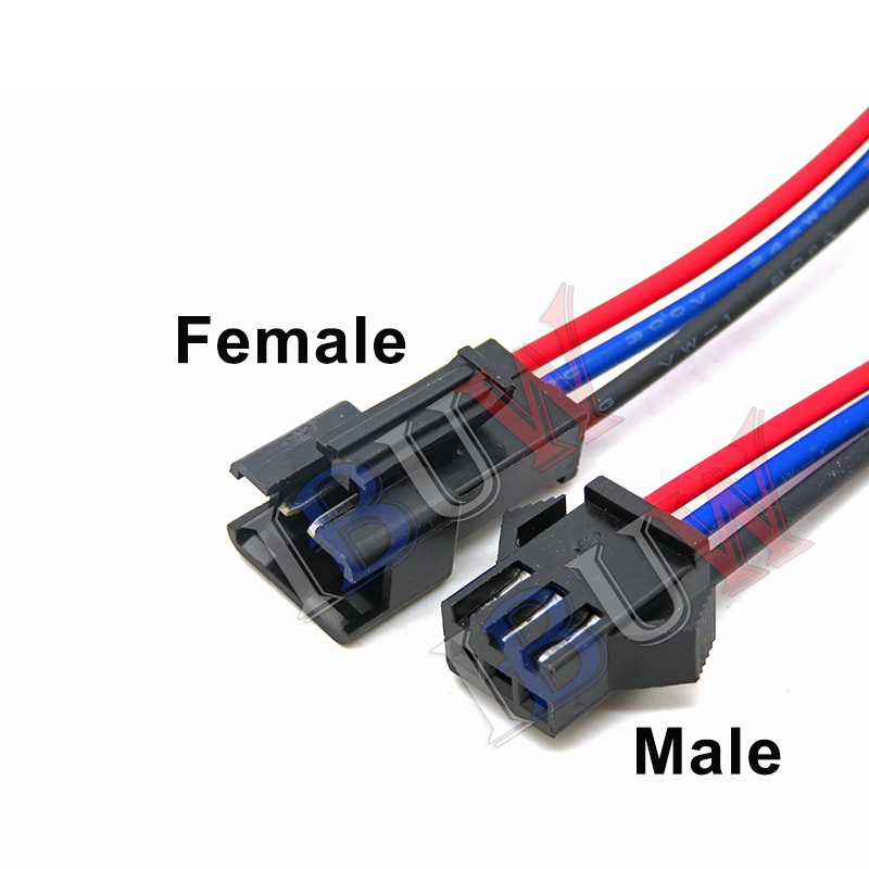 Phích Cắm Nối Dây Đèn LED 10CM JST SM 2P 3P 4P 5P 6P