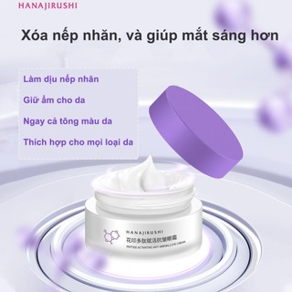 Kem Dưỡng Da Mắt HANAJIRUSHI Polypeptide Nicotinamide Collagen 30g Chiết Xuất Thực Vật Chống Nếp Nhăn