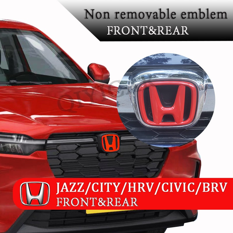 Honda Jazz / City / HRV / Civic Type R / red H Logo / Biểu tượng (Trước & Sau)