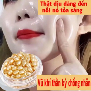 Serum Dưỡng Trắng Da Tinh Chất Nhau Thai Cừu  30 Viên làm trắng dưỡng ẩm kiềm dầu thu nhỏ lỗ chân lông chống lão hóa