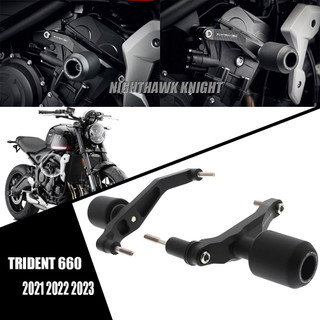 Thanh trượt bảo vệ động cơ chống va chạm chống sốc phù hợp cho triumph trident 660 tiger sport 660 2021-23 ep