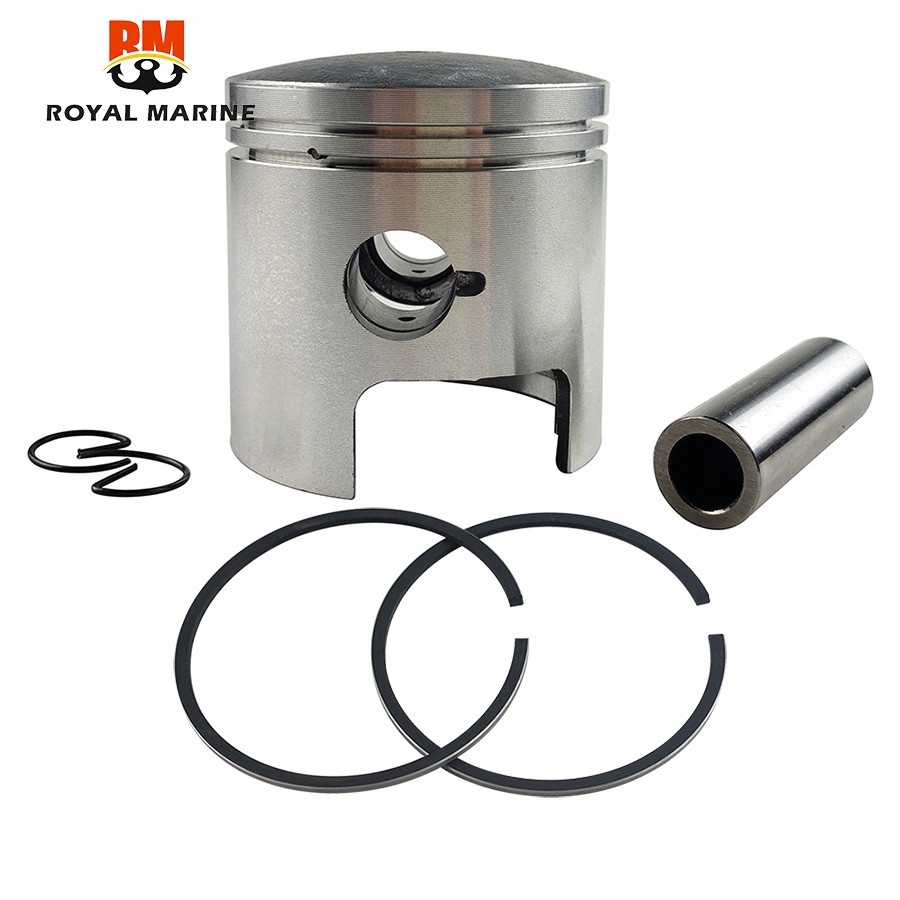 BỘ PISTON 12100-96353 (+ 0,25 / + 0,5) cho Suzuki outborad động cơ 2 thì 20HP 25HP 30HP DT20 DT25 DT