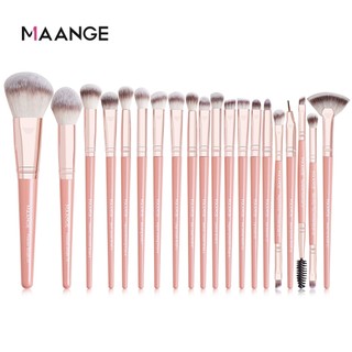 Bộ 20 Cọ Trang Điểm MAANGE Chuyên Nghiệp Cọ Đánh Má Hồng, Phấn Phủ, Màu Mắt, Cọ Tán Kem Nền