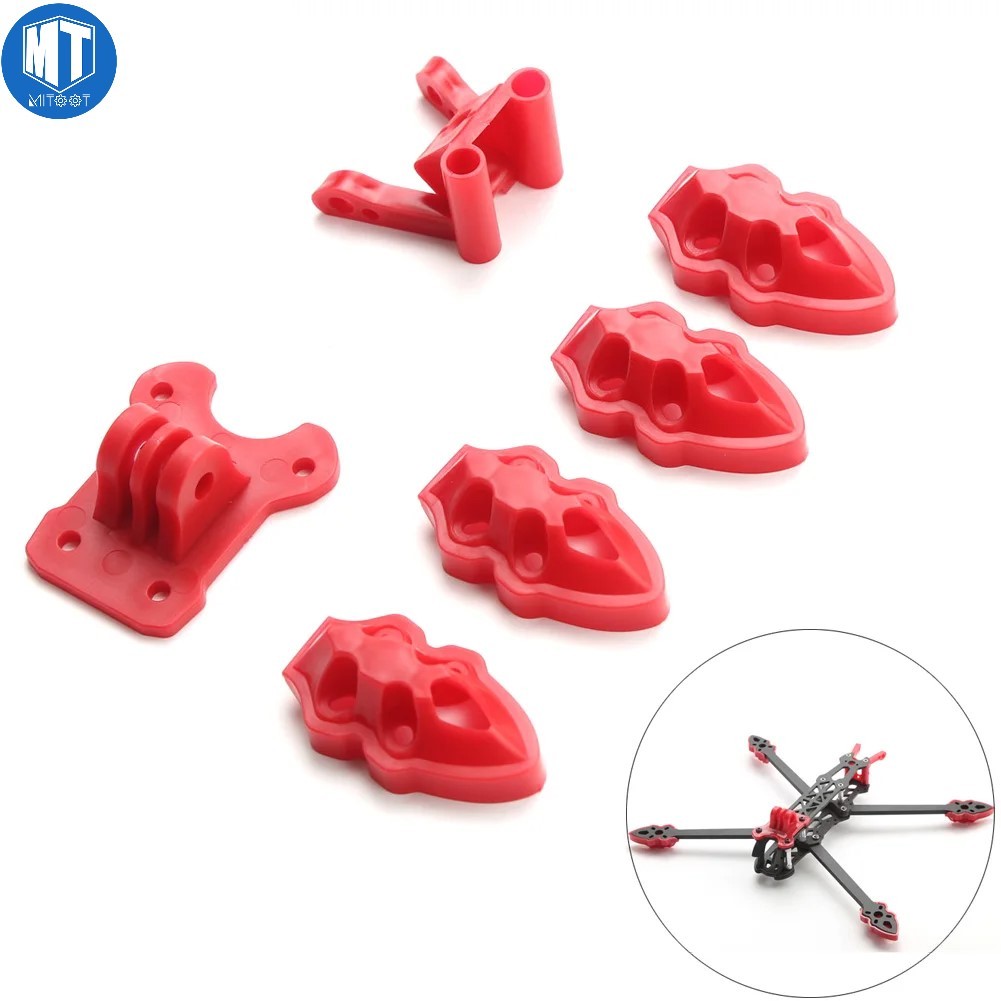 Đế Nhựa Sợi Carbon Đánh Dấu Động Cơ GOPRO 5 / 6 / 7inch / 8inch / 9inch / HD / FPV